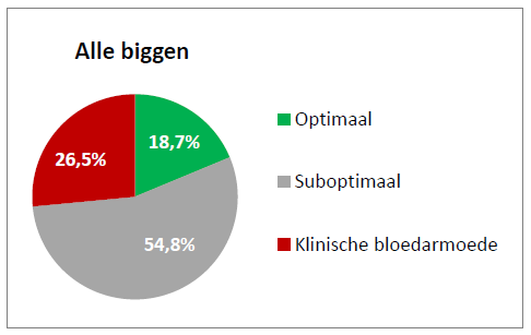 bloedarmoede bij spenen